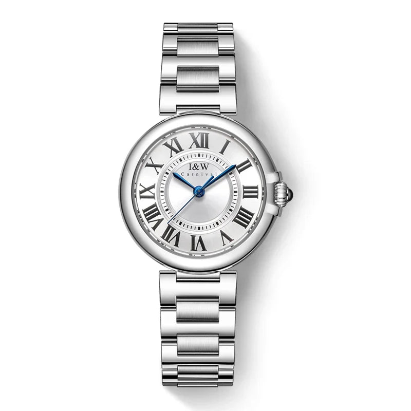 Women's Sapphire Crystal Waterproof Dress Watch