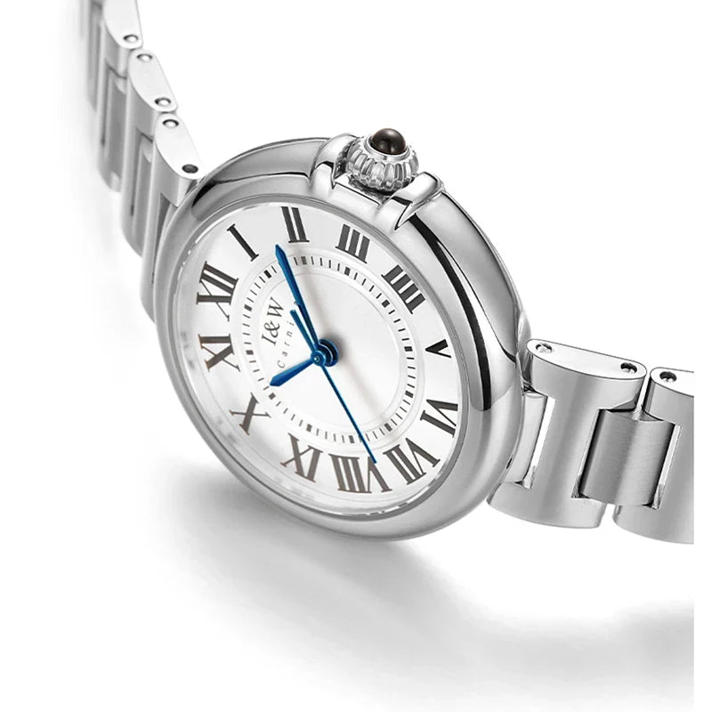 Women's Sapphire Crystal Waterproof Dress Watch