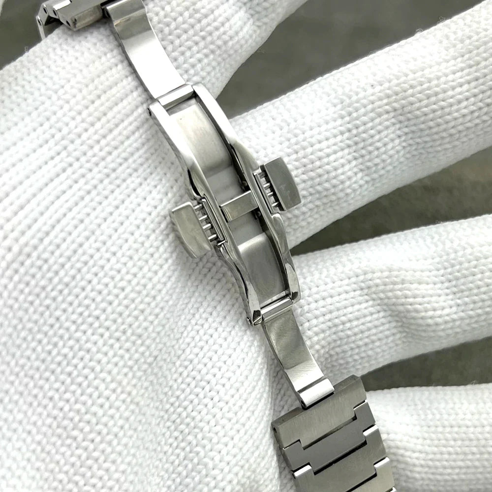 Automatic Watch Men Case Sapphire Transparent Wristwatch