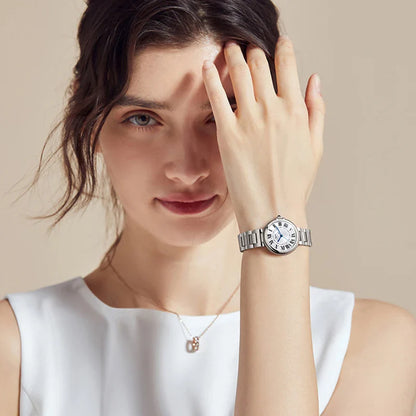 Women's Sapphire Crystal Waterproof Dress Watch