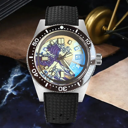 Automatic Men's Watch Ceramic  Sapphire Glass