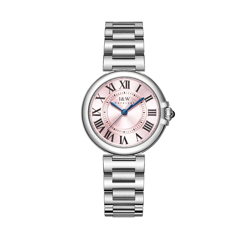 Women's Sapphire Crystal Waterproof Dress Watch