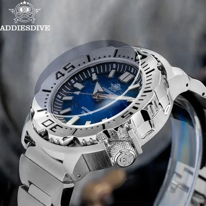 Montre Diver Automatique Homme – Verre Saphir, Étanche 20 Bar, NH35 Japonais