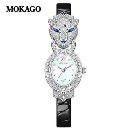 Luxury Ladies Wrist Watch Leather Belt Jewelry Watch