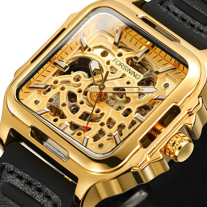 Montre Homme Automatique Skeleton Sports