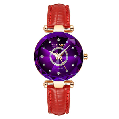 Women Crystal Watch Luxury Rose Gold Bracelet