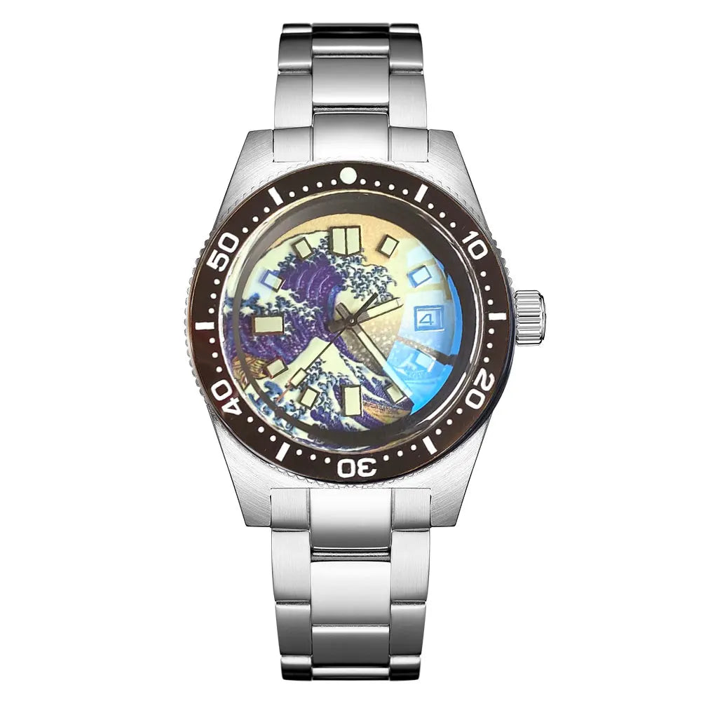 Automatic Men's Watch Ceramic  Sapphire Glass