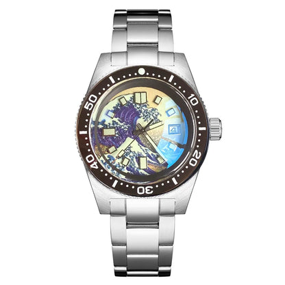 Automatic Men's Watch Ceramic  Sapphire Glass