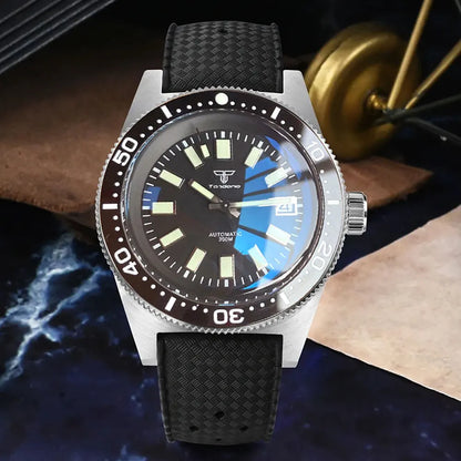 Automatic Men's Watch Ceramic  Sapphire Glass
