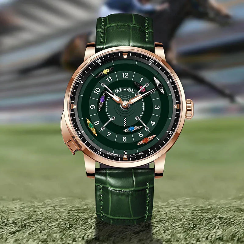 Automatic Racing Roulette Watch for man