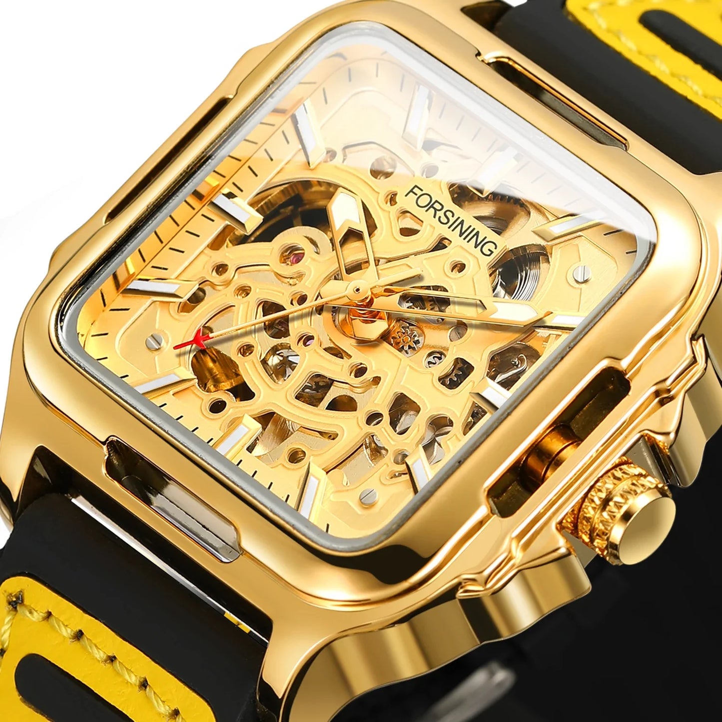 Montre Homme Automatique Skeleton Sports