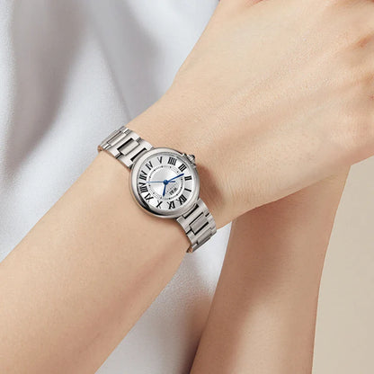 Women's Sapphire Crystal Waterproof Dress Watch