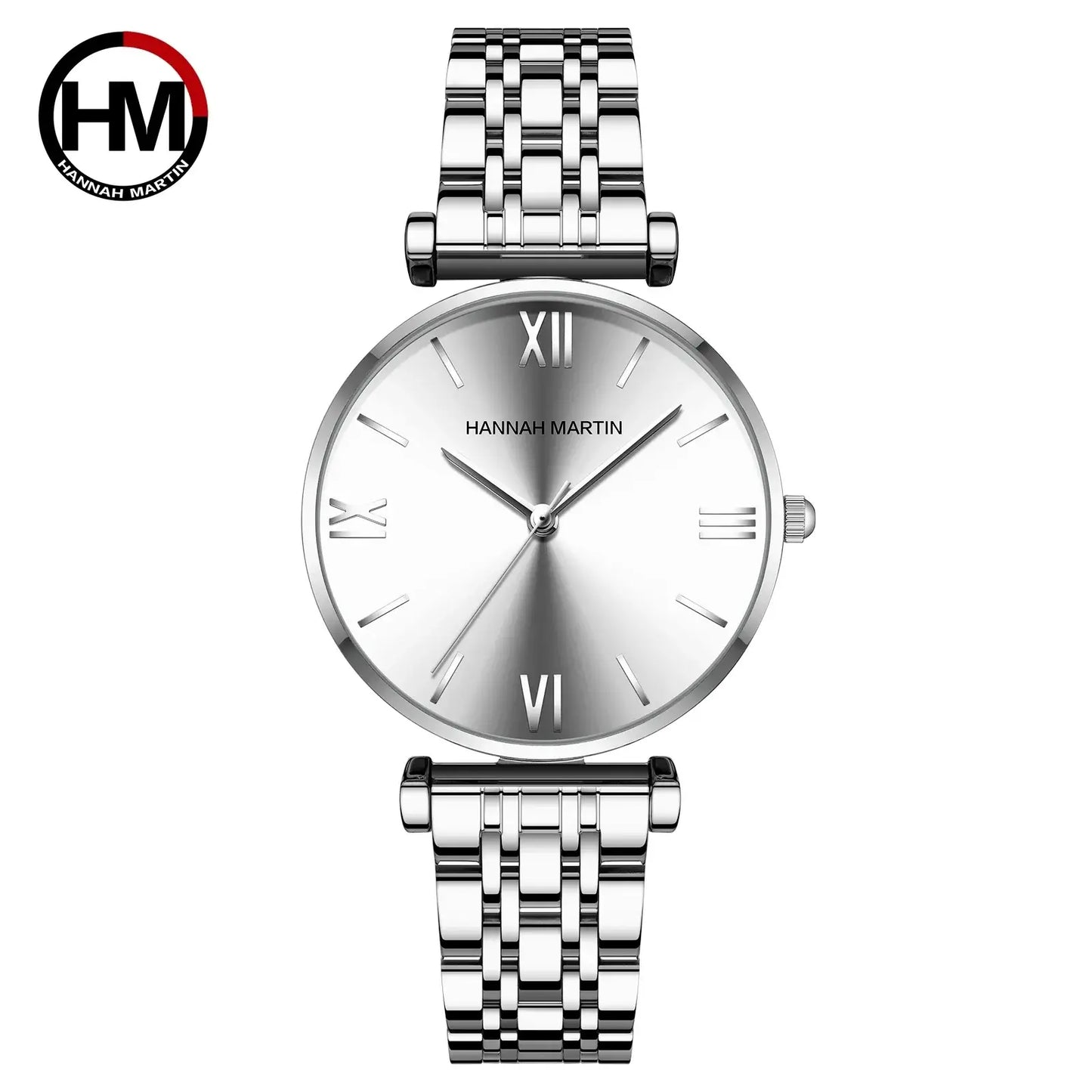 Montre Femme Luxe Quartz – Acier Inoxydable, Multicolore, Anti-Magnétique