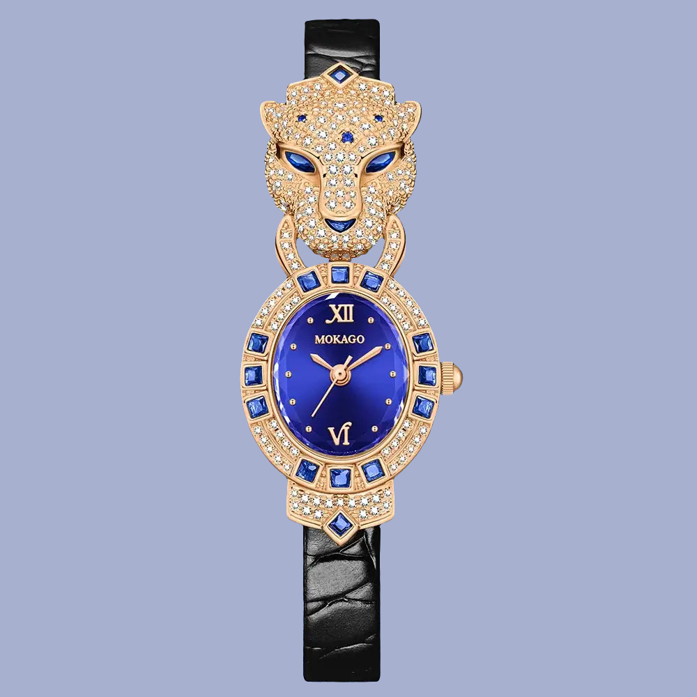 Luxury Ladies Wrist Watch Leather Belt Jewelry Watch